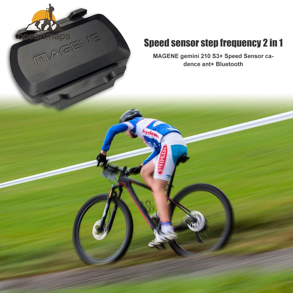 Cảm Biến Tốc Độ Mini 210 S3 + Bluetooth Ant + Tốc Độ Cho Garmin / Xe Đạp / Máy Tính