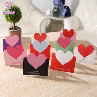Thiệp Mời Hình Trái Tim Chất Lượng Cao Hàn Quốc