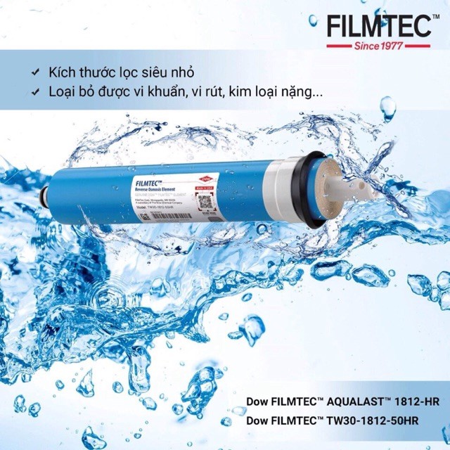 lõi lọc nước ro số 4 filmtec karofi , kangaroo chính hãng