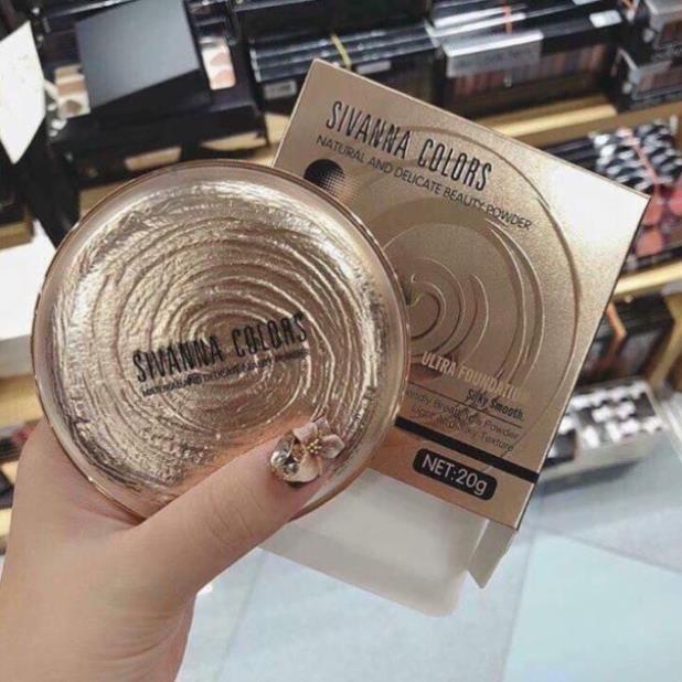 Phấn phủ kiềm dầu -  Sivanna Colors siêu mịn, độ che phủ cao - 2022 - Bini.store.official - mypham.lavi