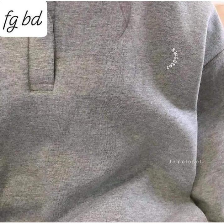 Áo Nỉ Tàn Thêu Swe | BigBuy360 - bigbuy360.vn