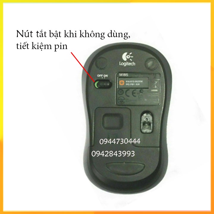 Chuột không dây Logitech M185