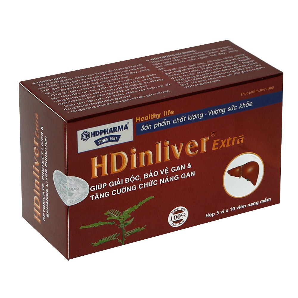 HDinliver Extra Hỗ Trợ Giải Độc Gan