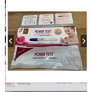 Bút Thử Thai Dùng Một Lần Power Test