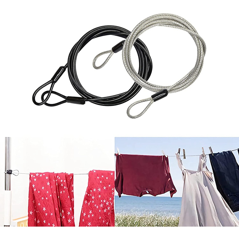 Dây Cáp Khóa An Toàn Cho Hành Lý Du Lịch Dài 100CM/3.3Ft
