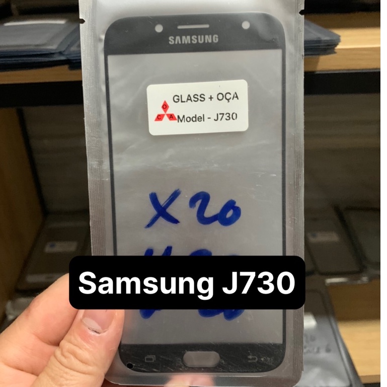 Kính ép liền keo điện thoại samsung J730 / J7 pro