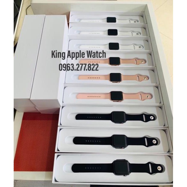 Đồng hồ Apple Watch Sr1-38mm/42mm Trắng/Đen - Bản Nhôm/Thép nguyên khối - 95% - BH 12 tháng