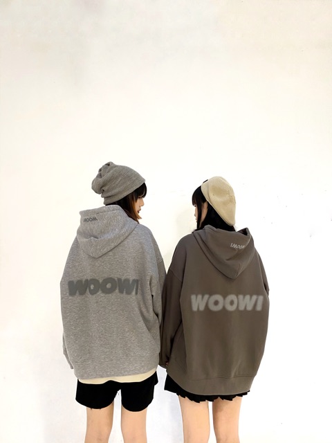 [Mã 12FASHIONSALE1 giảm 10K đơn 50K] WOOWI ZIP HOODIE - Áo khoác in nổi | BigBuy360 - bigbuy360.vn