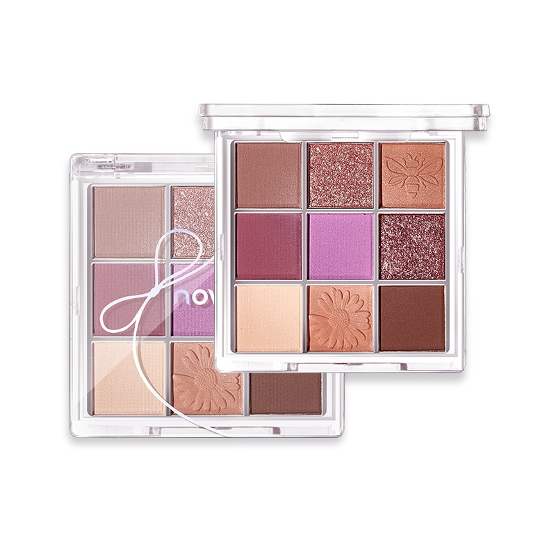 (Hàng Mới Về) Bảng Phấn Mắt 9 Màu Trang Điểm Không Thấm Nước Chống Nhòe | BigBuy360 - bigbuy360.vn