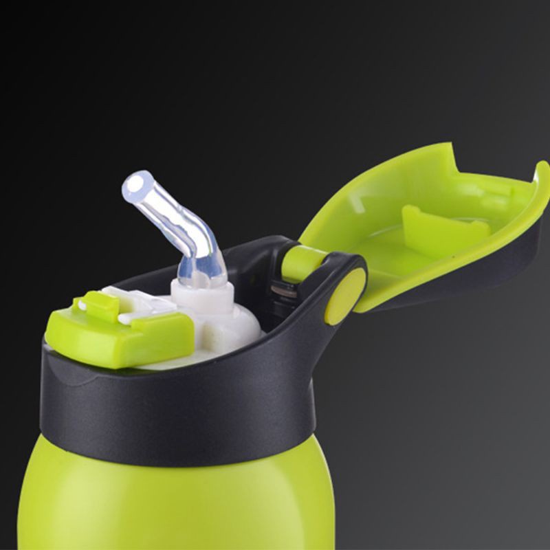 Bình nước giữ nhiệt 500ml bằng thép không gỉ kiểu dáng mới lạ dành cho xe đạp leo núi