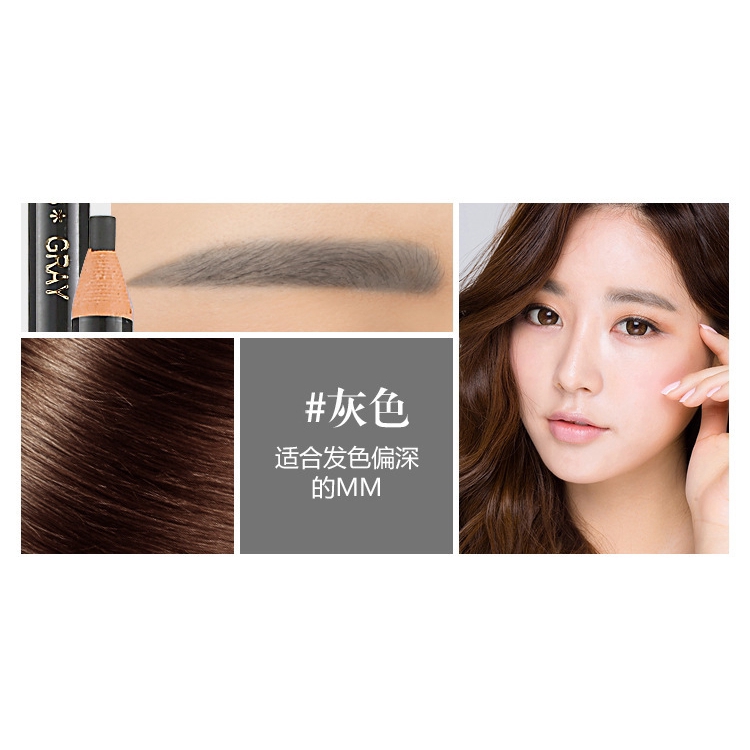 [Hàng mới về] Chì kẻ lông mày MOLAMGO dạng xé chống thấm nước và mồ hôi lâu phai dễ kẻ