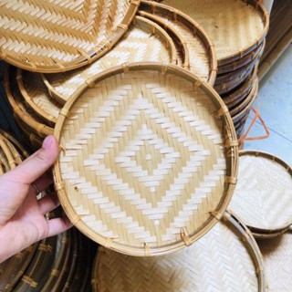 Mẹt tre viền mây combo 10 cái size 25