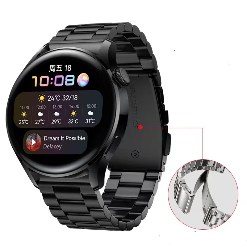 Dây Đeo Hợp Kim Titan 20mm 22mm Cho Đồng Hồ Thông Minh Samsung Galaxy Watch 3 4 Classic 5 5Pro