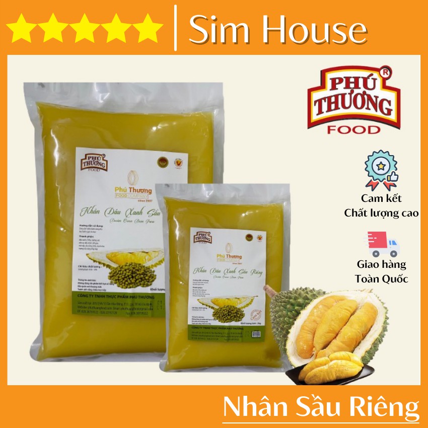 Nhân sầu riêng 💥 THƠM NGON 💥 nhân làm bánh Phú Thương vị sầu riêng đầm đà cho bạn làm những chiếc bánh ngon tại nhà