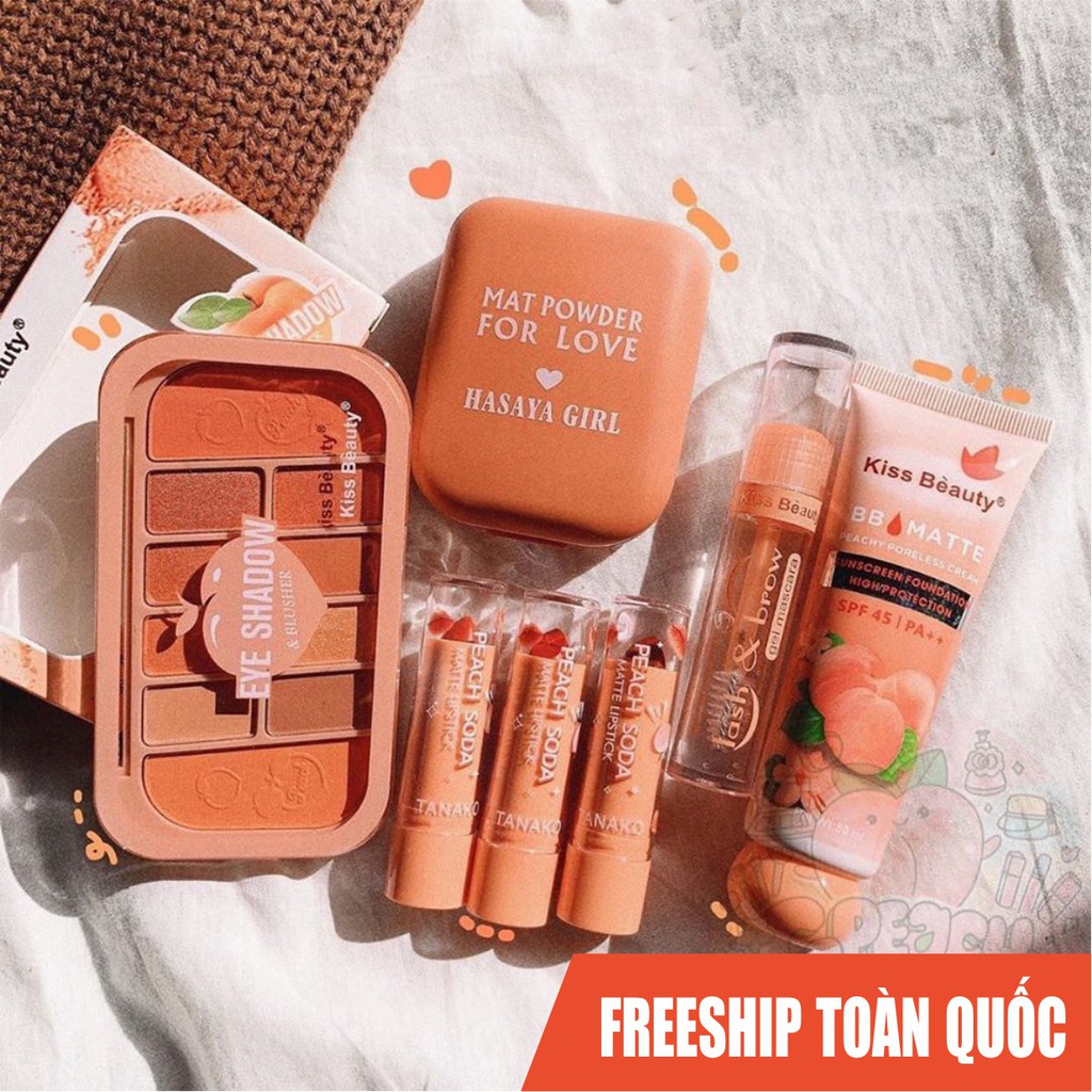 Combo 7 món trang điểm siêu tiện lợi