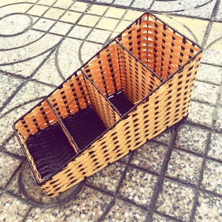 Khay 4 ngăn , khay 3 ngăn , khay 2 ngăn nhựa giả mây