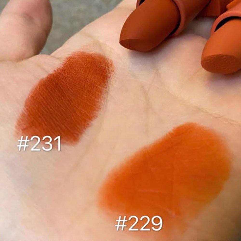 (CAM KẾT AUTH, TEM HIDDEN TAG) Son thỏi lì 3CE Matte Lip Color #229 Dry Tangerine Màu Vỏ Quýt Khô