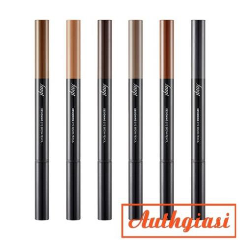 Chì kẻ mày TFS Designing Eyebrow Pencil The Face Shop 2 đầu 01-06 kẻ cực thích -kiwikiwi