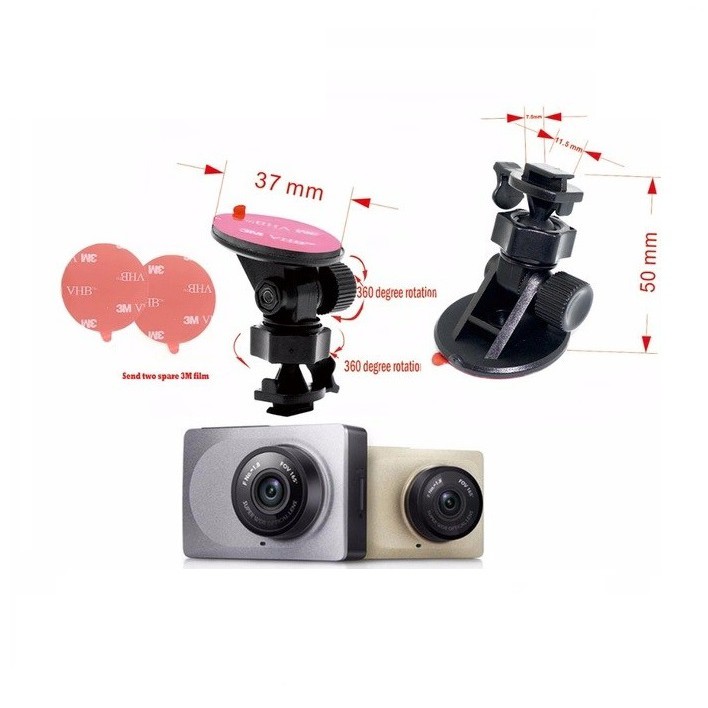 Giá treo Camera hành trình chân gài, đế dính 3M Cho camera Xiaomi  yi car | BigBuy360 - bigbuy360.vn