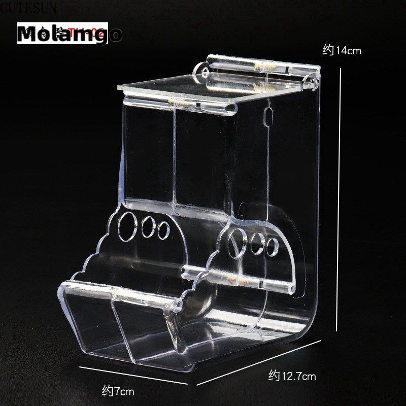 MOLAMGO  Hộp Đựng Thức Ăn Tự Động Cho Chuột Hamster