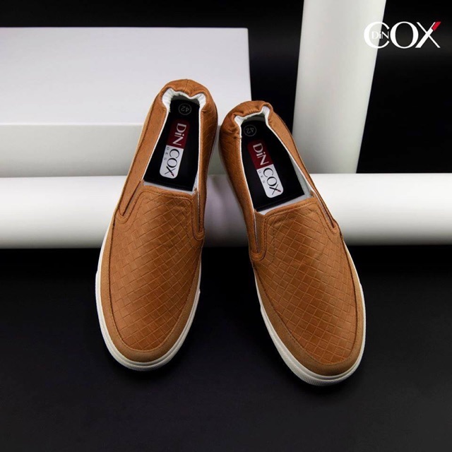 Giày lười nam cox shoes 109 tan