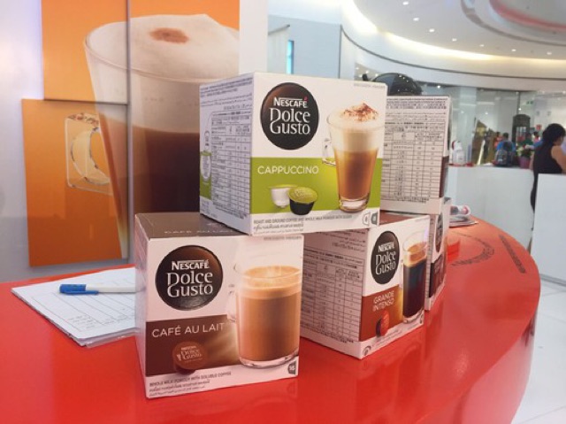 Máy pha cà phê viên nén nhãn hiệu hiệu Nescafé Dolce Gusto