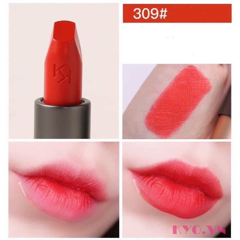 son kiko Velvet Passion Matte màu 309 311