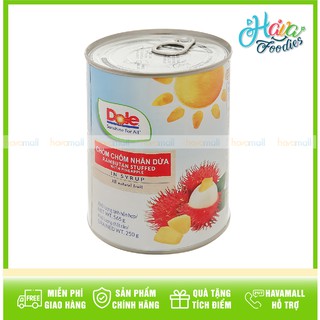 [HÀNG CHÍNH HÃNG] Chôm Chôm Nhân Dứa Dole 565gr - Rambutan Stuffed With Pineapple