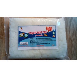 Thạch dừa thô Bến Tre tặng kèm hương dừa