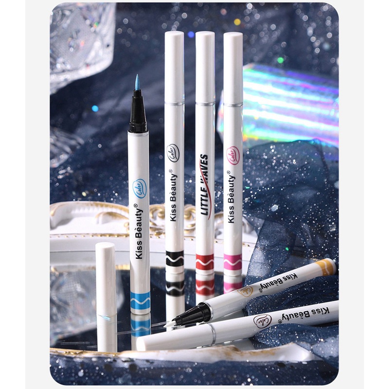 Bút kẻ mắt dạng lỏng nhiều màu sắc nhanh khô chống thấm nước | BigBuy360 - bigbuy360.vn
