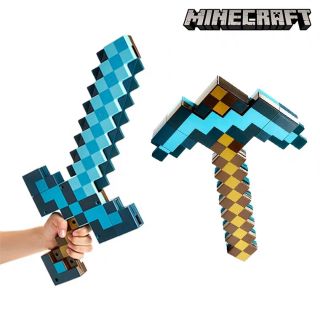 xa het hang - Đồ chơi kiếm kim cương minecraft biến hình có nhạc đèn cỡ lớn