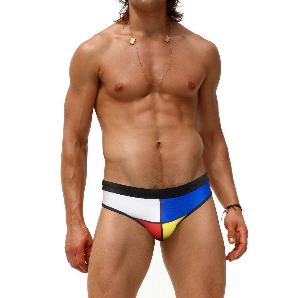 Quần Bơi Tam Giác Lưng Thấp Màu Sắc Nổi Bật Phong Cách Âu Mỹ Thời Trang Quyến Rũ Cho Nam | BigBuy360 - bigbuy360.vn