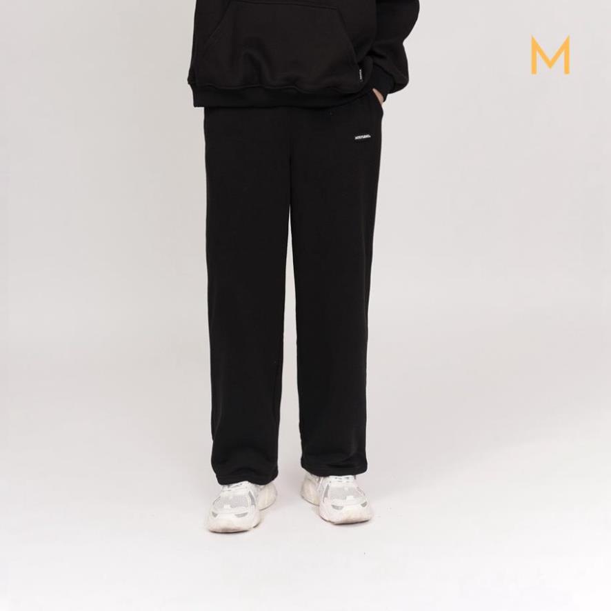 Quần Nỉ ống rộng N7 basic pants suông nam nữ Local Brand A6