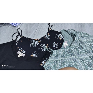 [BIGSIZE] ÁO 2 DÂY VOAN VNXK (Sale màu xanh)