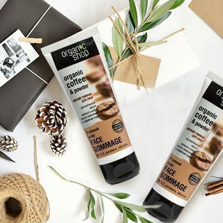 Tẩy Tế Bào Chết Mặt Organic Shop Soft Face Gommage Morning Coffee 75ml