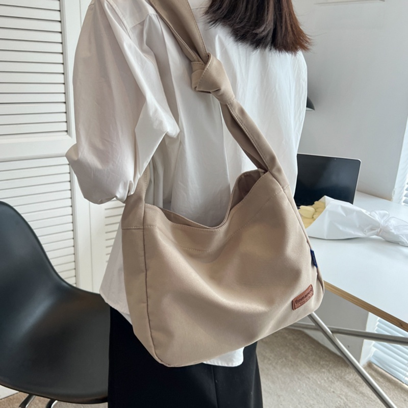 Túi đeo chéo IELGY vải canvas sức chứa lớn khóa từ thoải mái tiện lợi dành cho nữ