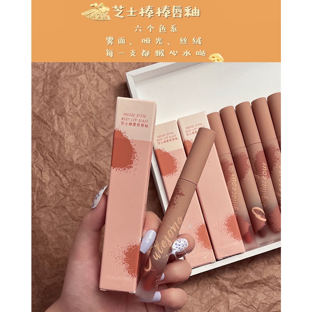 [Hàng mới về] Son lì mềm mịn như nhung màu sắc hợp thời trang