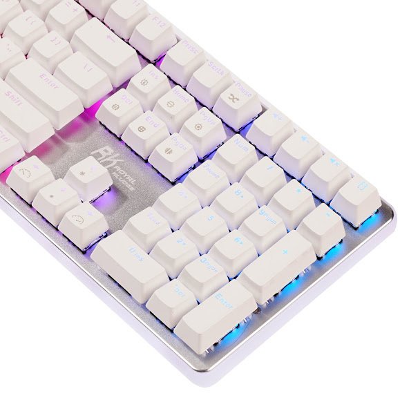 Bàn phím cơ Royal Kludge RK918 Led RGB có kê tay gấp gọn