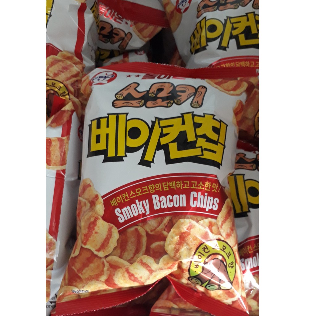 Snack SMOKY BACON CHIPS 70G