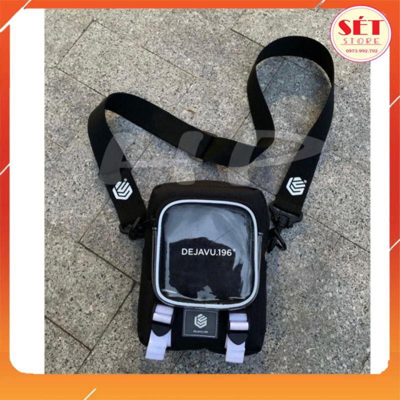 [QUÀ TẶNG LÀ 1C KHẨU TRANG NHA BẠN] Túi đeo chéo Deja196, túi xách nữ,đeo vai nam nữ - 2 màu TRẮNG,ĐEN -Setstore | BigBuy360 - bigbuy360.vn