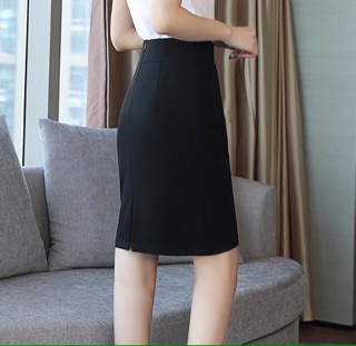 Chân váy bút chì công sở, chân váy công sở đơn giản dễ phối đồ.