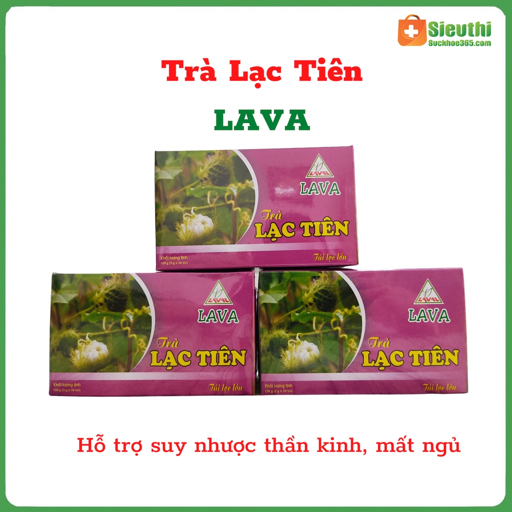 Trà Lạc Tiên Lava Túi Lọc, Giúp An Thần, Ngủ Ngon, Giảm Stress