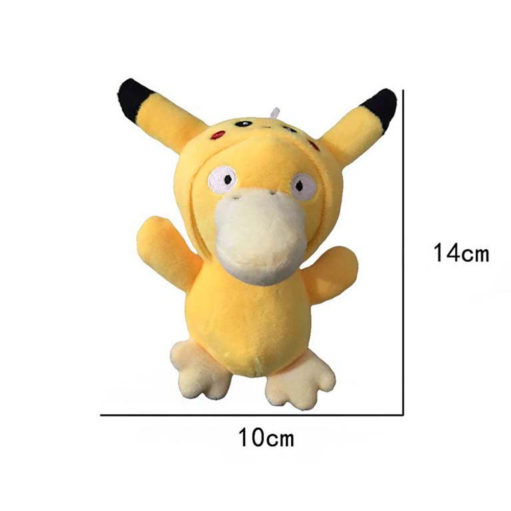 LANFY Móc Chìa Khóa Xe Hơi Hình Pikachu / Vịt Vàng / Ếch Dễ Thương Sáng Tạo Dành Cho Nữ Giá Đỡ