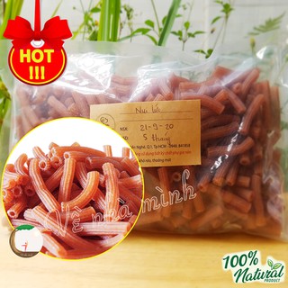NUI GẠO LỨT ĐỎ HỮU CƠ TỰ NHIÊN 500G ( nui lức dùng cho người lớn, ăn kiêng, ăn chay, ăn giảm cân eat clean, thực dưỡng )