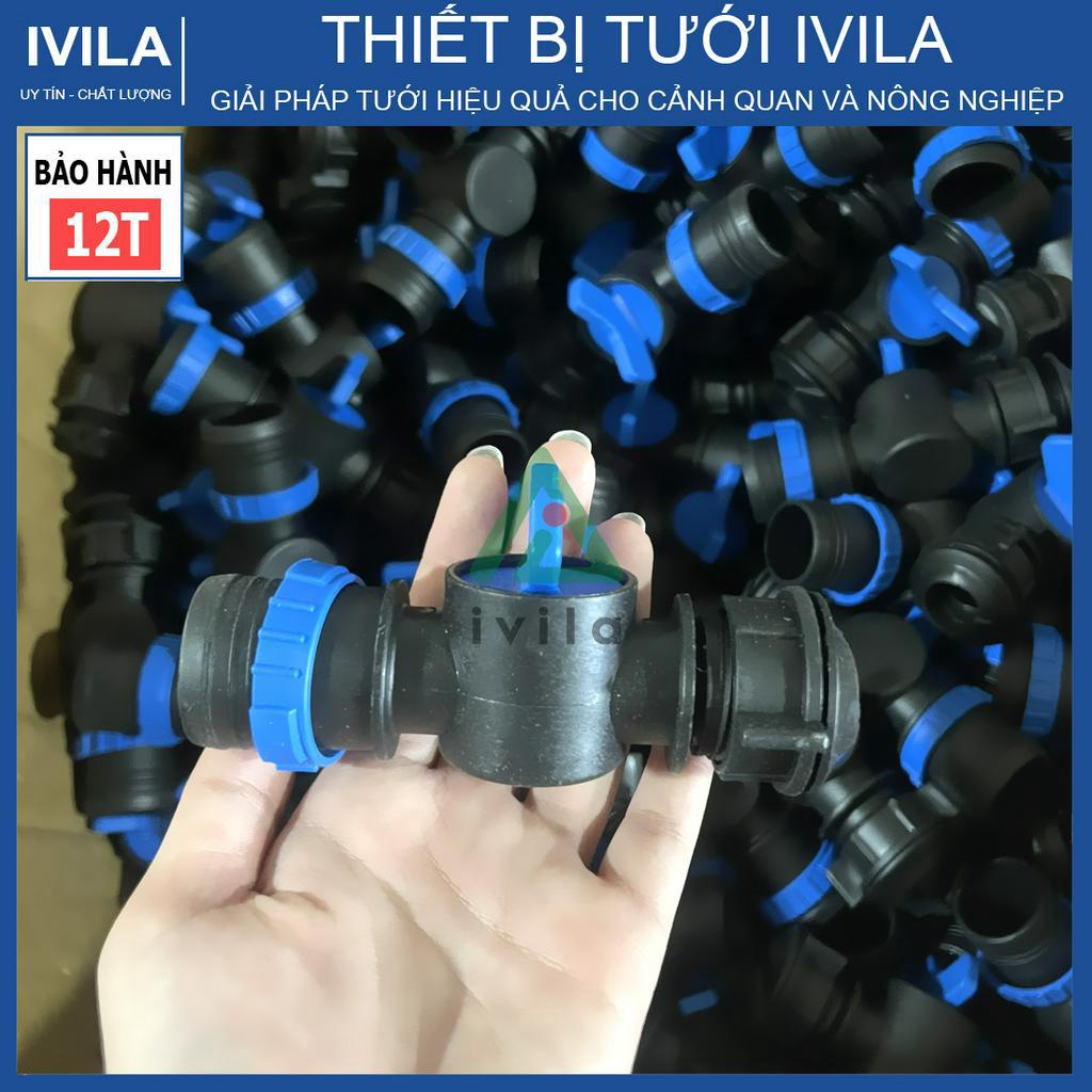Van khóa khỏi thủy ống phun mưa phi 27mm/34mm (khởi thủy từ ống mềm)