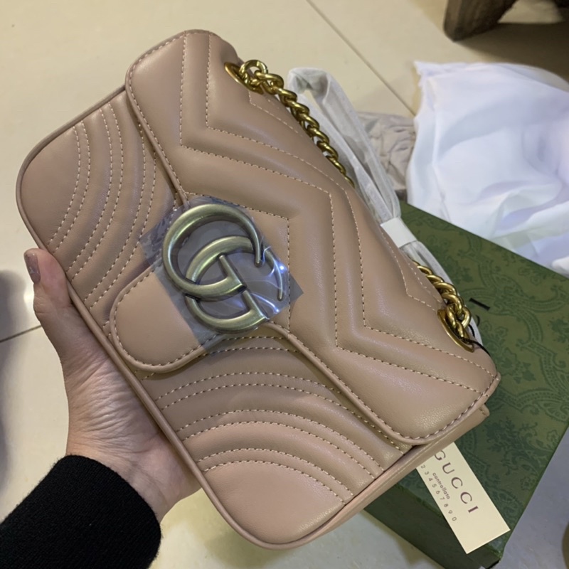 Túi G.C size 22 hàng super , da siêu mềm, ( có ảnh và video thật)