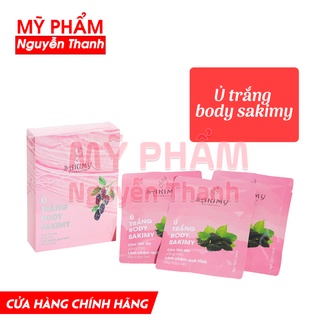 Tắm trắng da Ủ trắng body SAKIMY hộp 3 gói chính hãng
