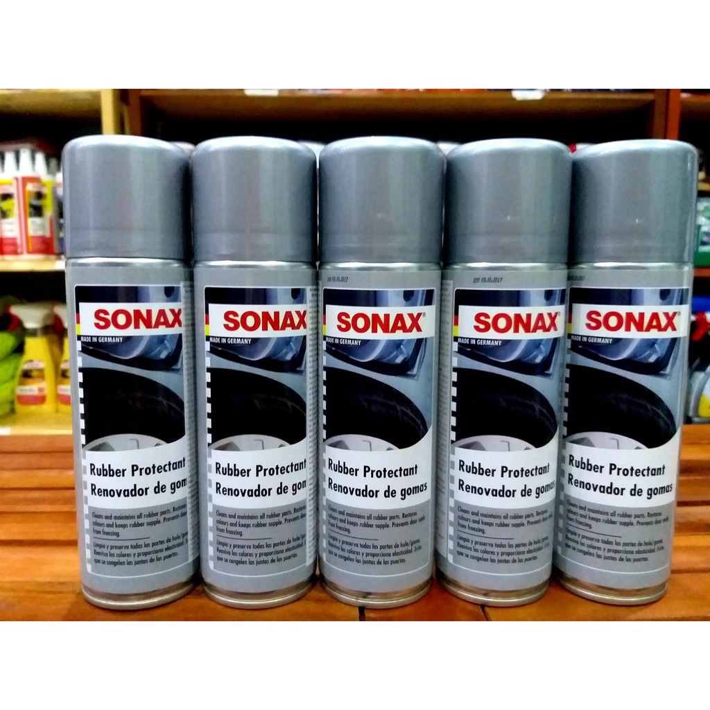 Dung dịch làm mềm, bảo dưỡng cao su 300ml - Sonax rubber protectant