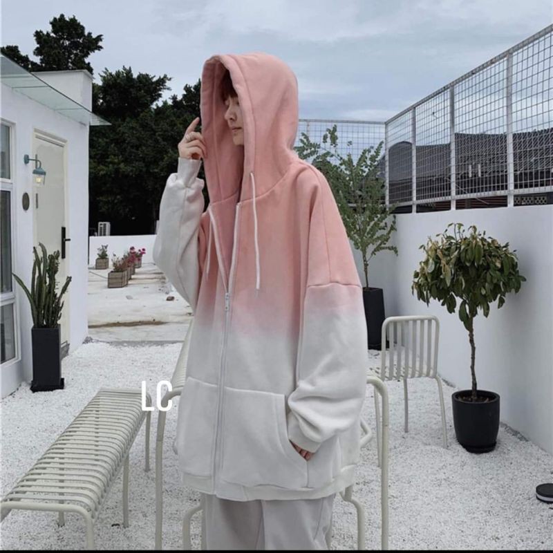 Áo khoác nỉ loang