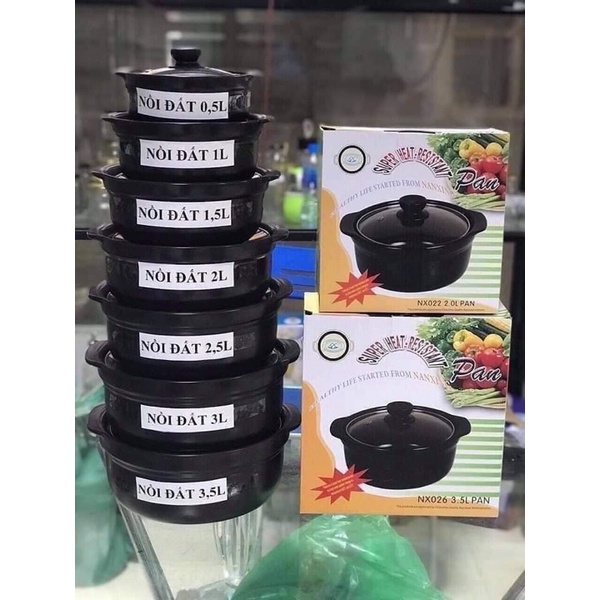 NỒI ĐẤT KHO CÁ KHO TỘ